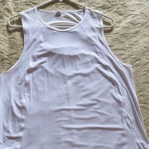 Lululemon White Sleeveless Top 12